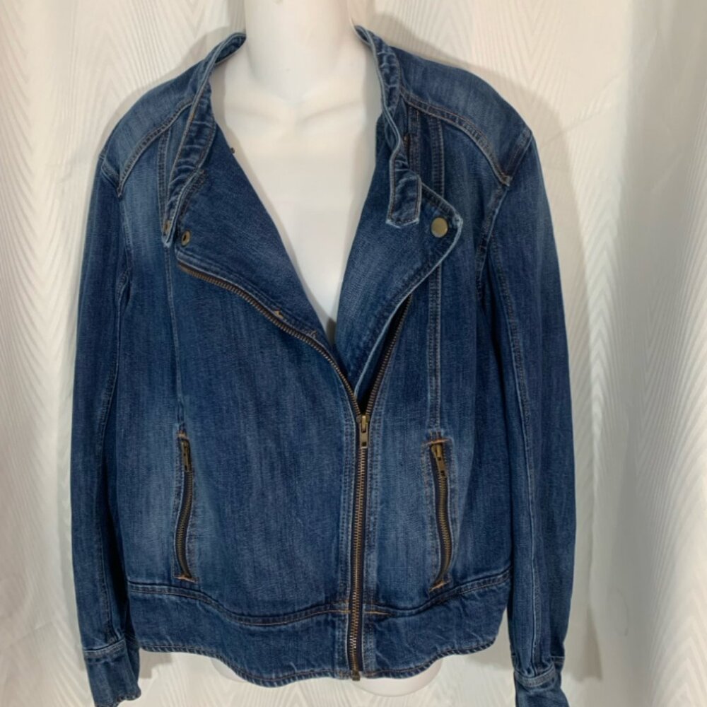 GAP Dark Blue Denim Jean Jacket
